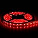 SUPERNIGHT Red LED Strip Lights Waterproof, 16.4ft 300leds Rope Lighting, Flexible Tape for TV, Boat, Vehicles, Cars, Dome, Room