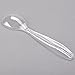 Set of 12 - Disposable Serving Spoons, Heavy Duty, Large 10 inch Plastic Serving Spoons, Clear