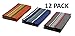 COTTON CRAFT - Sierra Stripe Dinner Napkins - Multicolor 12 Pack - 100% Cotton, Tailored with Mitered Corners and a Generous Hem, Napkins are 38% Larger Than Standard Size Napkins