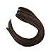 Sunny Weft Human Hair Extensions Ash Blonde Highlights Platinum Blonde Sew in Hair Extensions Blonde Highlights Human Hair Weft Extensions for Women Add Hair Volume 16inch 100g
