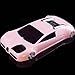 WwwSuppliers New 3D Fast Luxury Race Car Case for Apple iPhone 5 5S SE Kick-Stand Hard Protective Cover (Pink Black & Chrome)