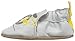Robeez Boys' Puppy Love Crib Shoe, Bike Ride Grey, 12-18 Months M US Infant
