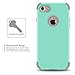 iPhone 6 Case, iPhone 6S Case, SUMOON [Drop Protection] Hybrid Heavy Duty Three Layer Verge Shockproof Full-Body Protective Armor Defender Case for iPhone 6 6s 4.7 Inch (Mint/Grey)