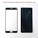 for Samsung Galaxy Note4 Screen Replacement-[Direct Screen], Sunmall Front Outer Lens Glass Screen Replacement Repair Kit LCD Glass Repair Kit for Samsung Galaxy Note4 N9100 N910A N910P N910T (Black)