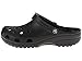Crocs Unisex Classic Clog, Black, 10 US Men / 12 US Women