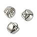 Jingle Bells - 200-Count Craft Silver Bells, Christmas Sleigh Bells for Wreath, Holiday Home Decoration, DIY Art Crafts, Silver Metal, 0.5 x 0.5 x 0.5 Inches