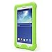 Galaxy Tab 3 Lite 7.0 / Galaxy Tab E Lite 7.0 Case - Poetic [Corner/Bumper Protection][Sound-Amplification] Silicone Case for Samsung Galaxy Tab 3 Lite 7.0 (2014)/ Galaxy Tab E Lite 7.0 (2016) Green