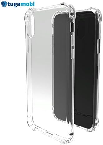 TUGAMOBI Protective Case for iPhone X – Soft TPU Shock Absorption Bumper Corners Slim-Fit (Crystal Clear)