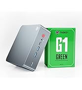 TRIGKEY Green G1 Mini PC Windows 10 pro J4125 (4C/4T, 4M Cache, up to 2.7Ghz) 8G DDR4+256G M.2 SA...