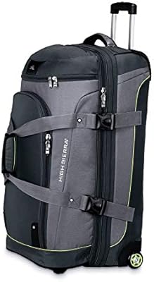 high sierra drop bottom wheeled duffel