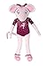 40cm Angelina Ballerina Plush Soft Toy Dressed In Printed Leotard