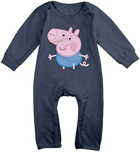 Famouse Cartoon Peppa Pig Baby Onesie Romper Jumpsuit Bodysuits