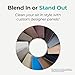 Alen BreatheSmart FIT50 Hepa Air Purifier with Smoke/VOC Filter, Absorbs VOCs from Cigarette, Wildfire Smoke, Noxious Gas. Captures Allergens, Dust, Mold. Studios, and Large Bedrooms, up to 900 sq. ft