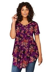 Roaman's Women's Plus Size Swing Ultra Femme Tunic