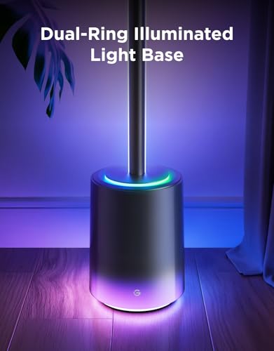 Govee Floor Lamp 3 with Luminblend+ Technology, Dimmbar RGBWWIC 2100lm Standing Lamp, Work with Matter,1000-10000K Modern Floor Lamp for Living Room, Bedroom, Corner Lamp with Dynamic Scenes