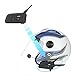Motorcycle Communication Headset Helmet Bluetooth Dual Intercom Full Clip Speaker Headphone 6 Riders Talk for Skiing, Camping, Hiking, Scooter, Gokart, 4 Wheeler, ATV Vnetphone(1 Pack)
