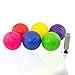 Adorox 6 Piece 5 inches Playground Kickball Dodge-ball Hand Pump Sports Kids