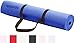 AmazonBasics 1/4-Inch Yoga and Exercise Mat with Carrying Strap