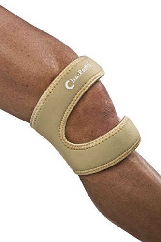 UPC 831653010043, Cho-Pat Dual Action Knee Strap, Tan, Large, 16 Inch-18 Inch