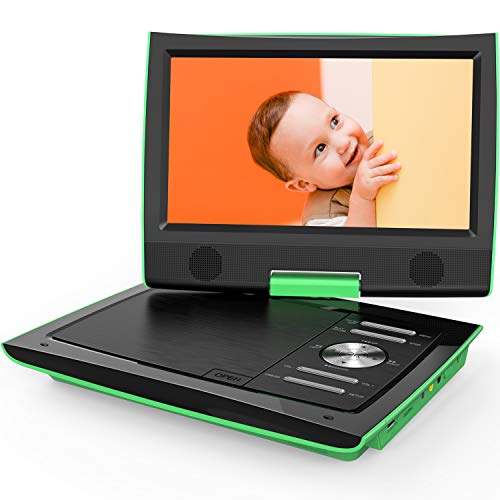 ieGeek 11â€ Portable DVD Player with Dual Earphone Jack