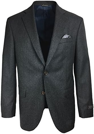 Jack Victor Gibson Regular Fit Grey Flannel Suit - 44R