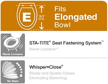 Bemis Slow Close Elongated Closed Front Toilet Seat In White Amazon Com