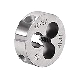 uxcell 10-32 UNF Round Die, Machine Thread Right