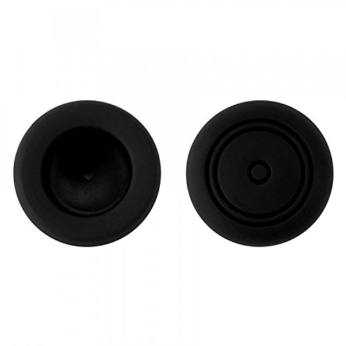 2 x Silicone Thumb Stick Caps Grip Gamepad Analog Joystick for Nintendo Switch NS Controller Joy-Con ThumbStick (Black)