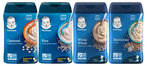 gerber flavored rice cereal