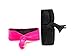 Griffin Black/Hot Pink Ribbon Wristband 2-Pack for Fitbit and for Sony Fitness Trackers - 2-Pack Wristbands