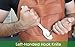 Wood Carving Hook Knife for Carving Spoons kuksa Bowls and Cups - Right Handed Spoon Carving Tools - Basic Crooked Knife for Professional Spoon Carvers and Beginners (Left-Handed Hook Knife)