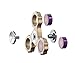 Hand Spinner Precision Fidget SpinnerMade of Aluminum Toy by Boxgear- High Speed Ceramic Bearings - Perfect for ADHD, Increasing Focus, 1 To 5 Min Spin Times: EDC