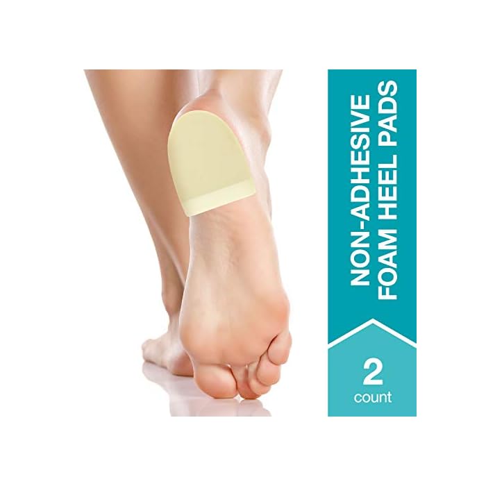 Steins Foam Heel Pads with Skived Edge, Foot Pain Relief, Heel Pads for Shoes, Heel Cushions for Pain Caused by Plantar…