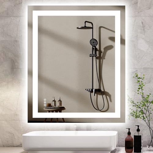 Hivone LED Bathroom Mirror Lights Anti-fog Dimmable