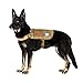 OneTigris Service Dog Harness No-Pull Dog Harness Adjustable Comfort Pet Dog Vest Harness for Outdoor Walking