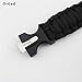 New Multi Purpose Emergency Survival Bracelet Paracord Fashion Sport Adjustable OutDoor Adventure Bracelet For Men Women Kids With Fire Starter Compass Whistle Fishing Tools Blade Rope Strong Hand