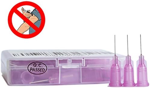 Industrial Unsterilized Blunt Tip Dispensing Needle with Luer Lock 30 Ga x 1/2'' - 50 PCS
