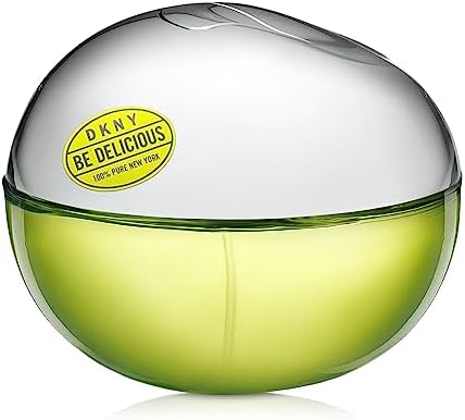 DKNY Be Delicious 100% Pure New York, Eau de Parfum for Women, Perfume feminino, Fragrância floral, Long Lasting, Donna Karan New York, 100 ml
