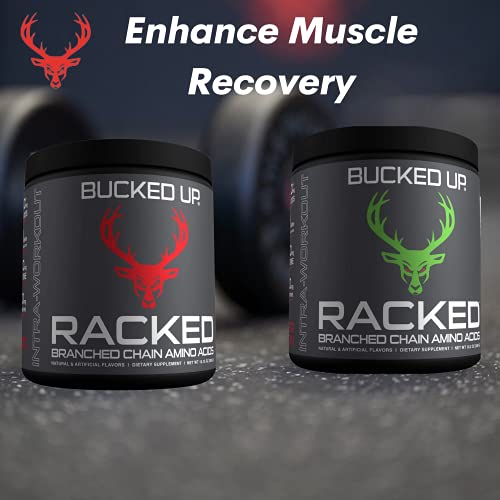 Bucked Up BCAA RACKED™ Branch Chained Amino Acids LCarnitine, Acetyl LCarnitine, GBB Post