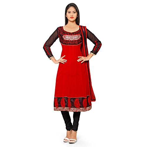 florence women's georgette salwar suit dupatta material (sb-3286)