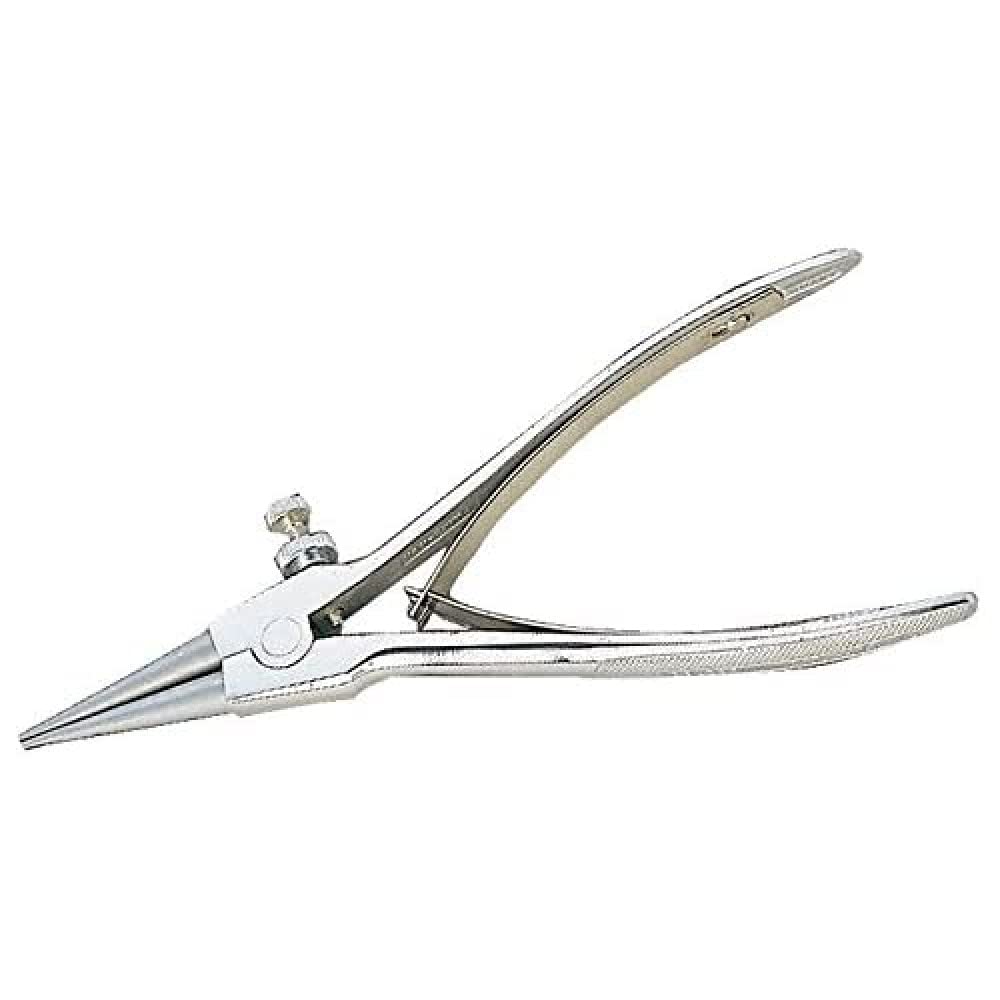 Bahco 2464 A40 External Circlip Pliers with Straight Jaws, Silver, 210 mm