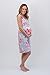2 in 1 Baby Be Mine Maternity Nursing Nightgown Nightdress Hospital Bag Must Have, Pregnancy Breastfeeding (Medium, Mae)