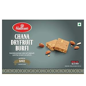 Haldiram Chana Dry Fruit Burfi, 400 g