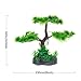 Saim Artificial Pine Tree Plastic Plant Decor for Aquarium Fish Tank Bonsai Ornament Red Green 7