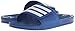 adidas Performance Men's Adissage 2.0 M Stripes Sandals,Equipment Blue/White/Equipment Blue,5 M US