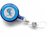 NFL Detroit Lions Sports Team Logo Retractable Badge Reel Id Ticket Clip