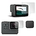MAGENDARA 2 Pcs Tempered Glass Lens Screen Protector for Gopr Hero5 Black Action Camera Accessories with Lens Cap