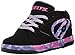 Heelys Girls' Propel 2.0 Sneaker, Black/Lilac/Pink, 4 M US Big Kid