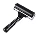 Bememo 3.8 and 2.2 Inch Hard Rubber Brayer Anti Skid Tape Construction Tool for Printmaking Wallpapers Stamping Gluing Application, 2 Pieces