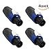 Keilton 4 Pole Audio Loud Speaker Cable Connector Twist Lock Male Plug,4 Pack